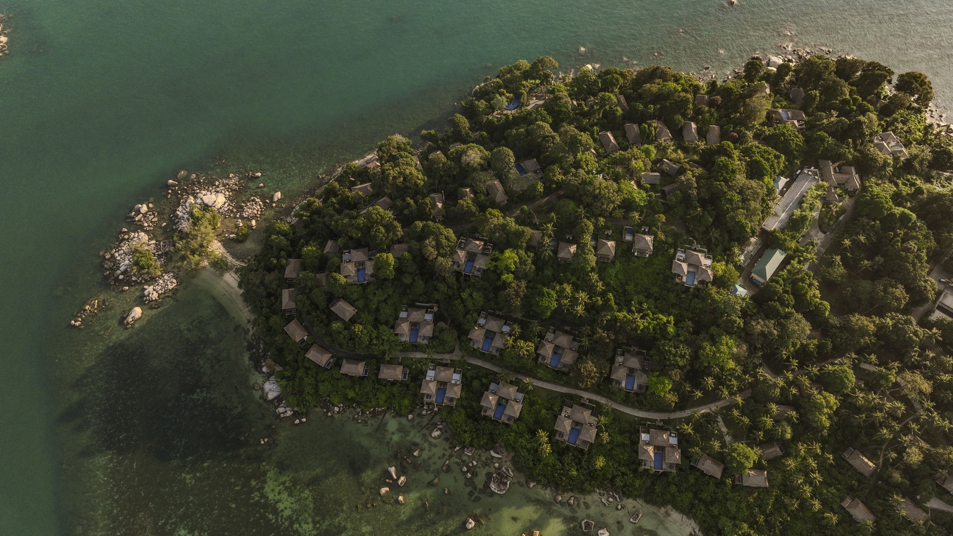 Banyan Tree Bintan - Drone View Banyan Tree Bintan